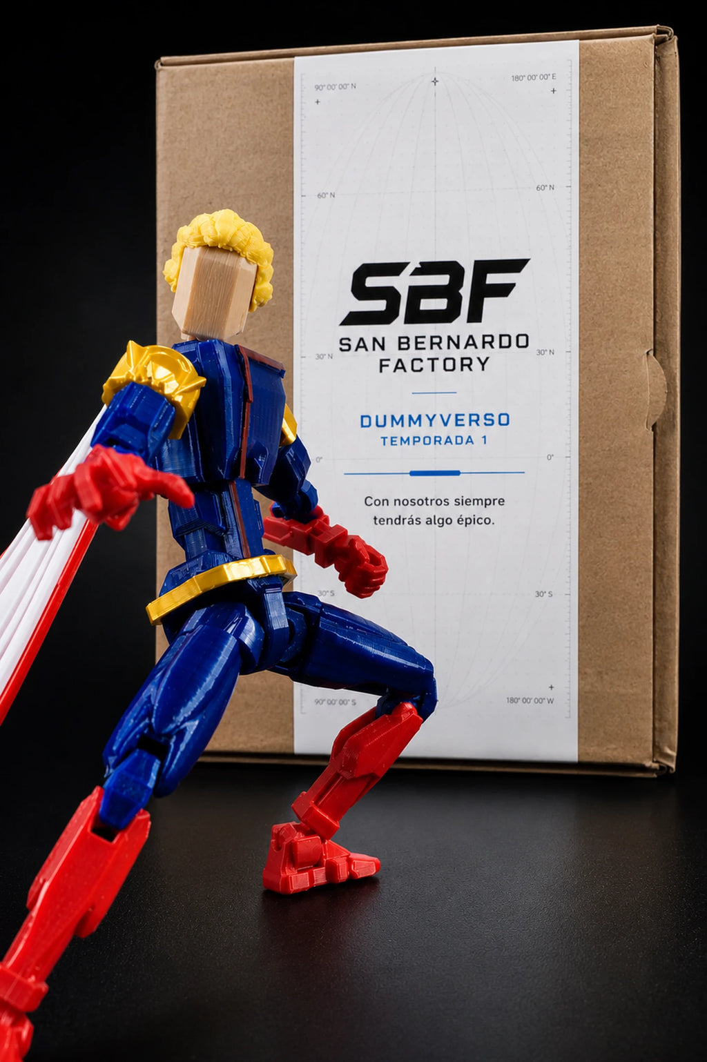 Dummy 13 Patriota Supremo con empaque oficial SBF