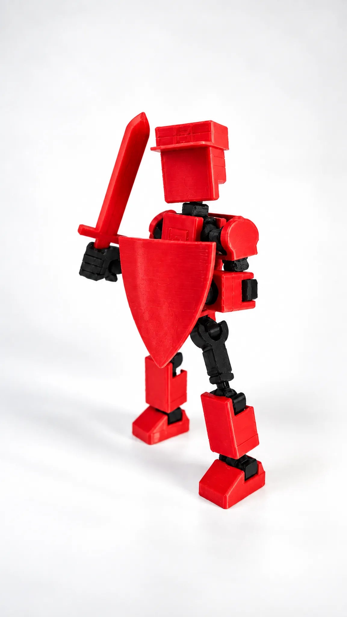 Mini Misión 13 rojo figura articulada