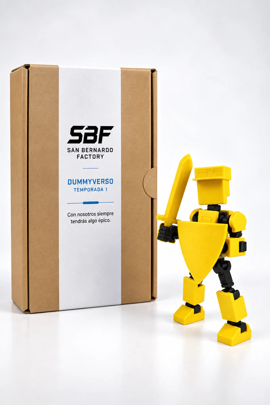 Minimuñeco T13 amarillo con empaque oficial SBF
