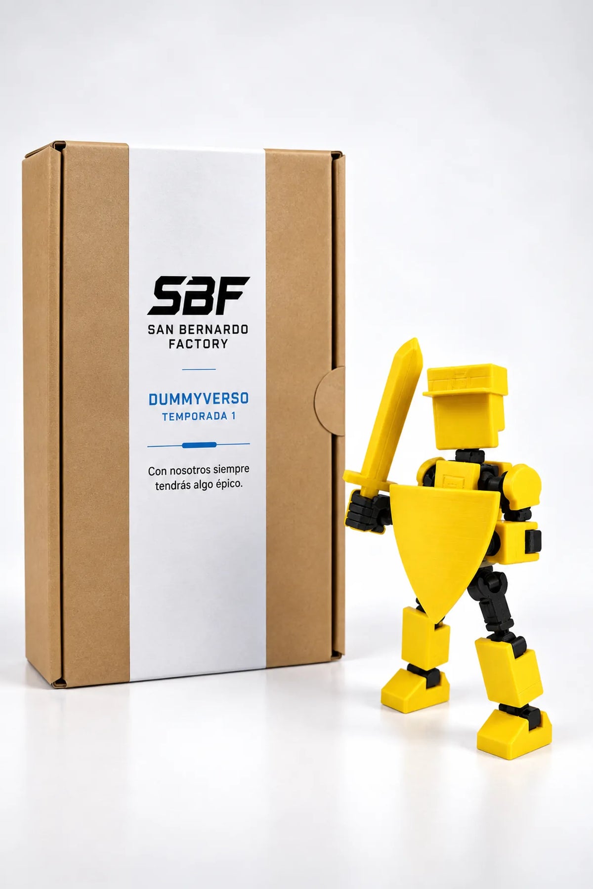 Minimuñeco T13 amarillo con empaque oficial SBF