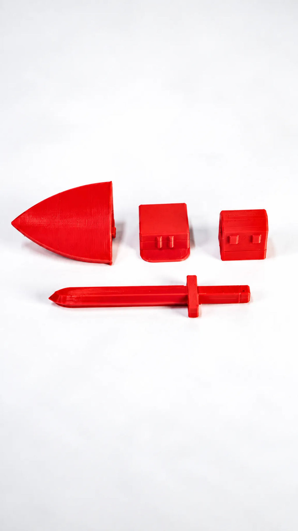 Minimuñeco T13 rojo con accesorios